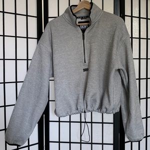 DKNY Sport Oversized half zip sweater -Sz XL
